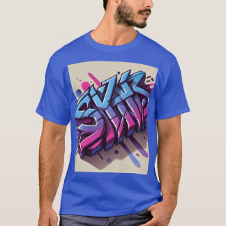 Camiseta Grafite Urbano 3D - Design de Camisa-D