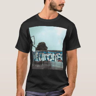 Camiseta Grafite Urbano de Basquete na Rua