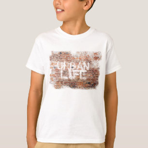 Camiseta Grafite VIDA URBANA GRUNGE TIJOLOS