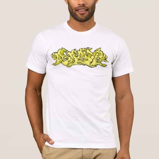 Camiseta Grafites amarelos de Rase (Frente)