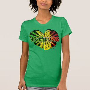 Camiseta Grafites da música do homem do rasta da reggae de