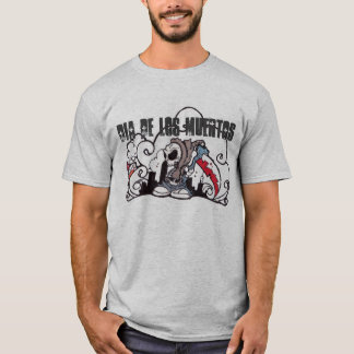 Camiseta Grafites do diâmetro De los muertos