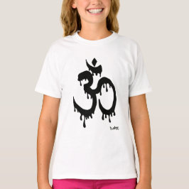 CAMISETA GRAFITES DO ESPIRITUAL DO DMT DE OM DO ZUMBIDO DE