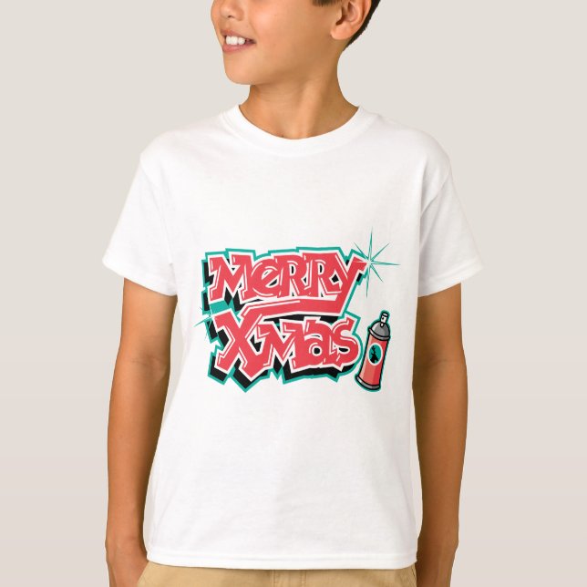 Camiseta Grafites do Feliz Natal (Frente)
