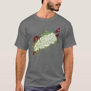 Camiseta Grafites do hip-hop