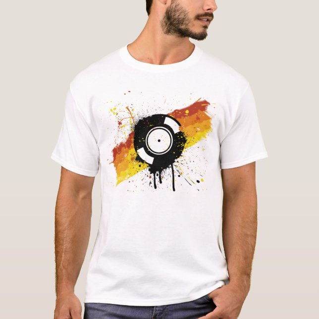 Camiseta Grafites do vinil (Frente)