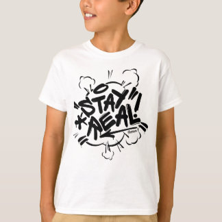 Camiseta Grafites dos miúdos: Estada Streetwear real