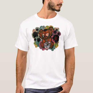 Camiseta Grafites inspirados japoneses do urso - Desig