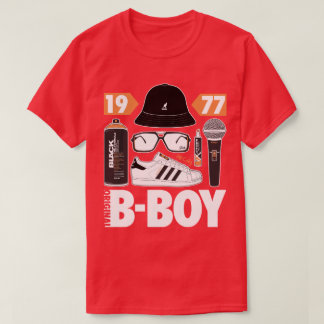 Camiseta Grafites originais de MC DJ Hip Hop do B-Menino