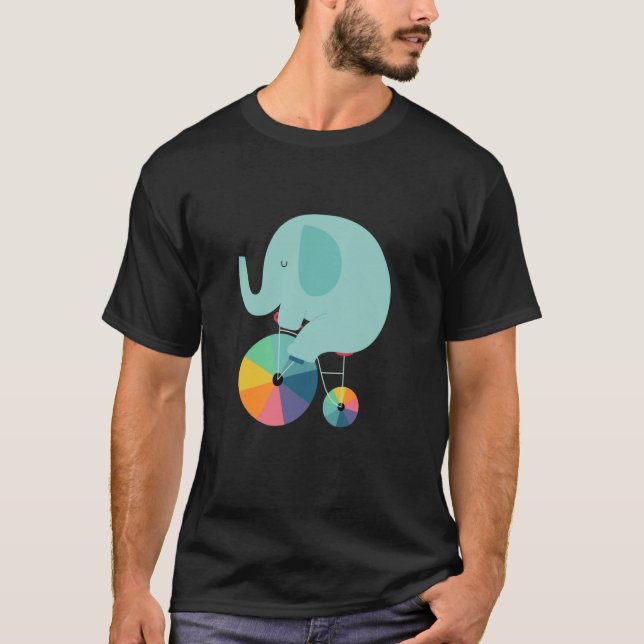 Camiseta Grágico Threadless Andy Westface Beautiful Ride (Frente)