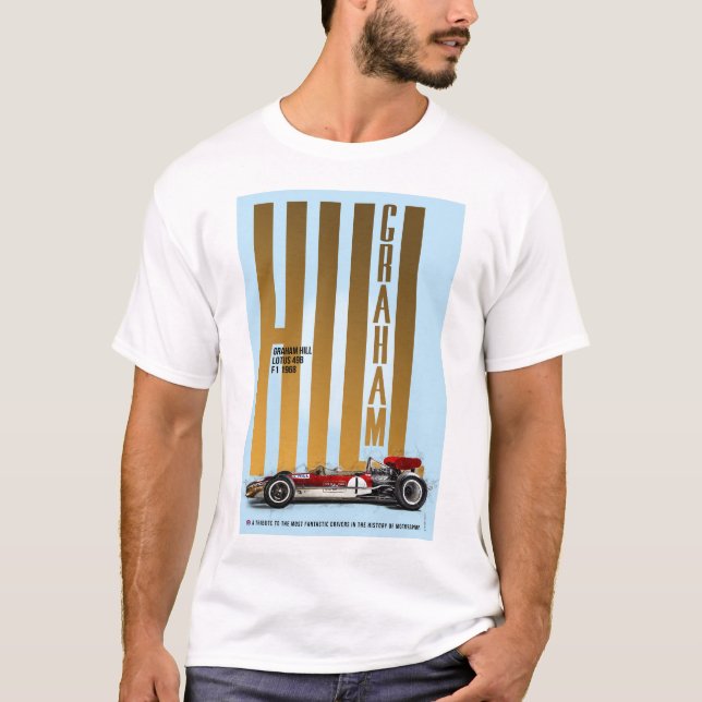 Camiseta Graham Hill Tribute (Frente)