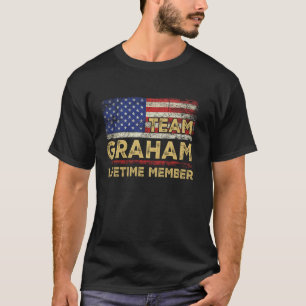 Camiseta Graham Sobrenome Shirt Team Graham Lifetime Membro
