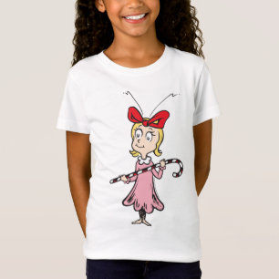 Camiseta Gralha   Cindy-Lou Who - Holding Candy Cane