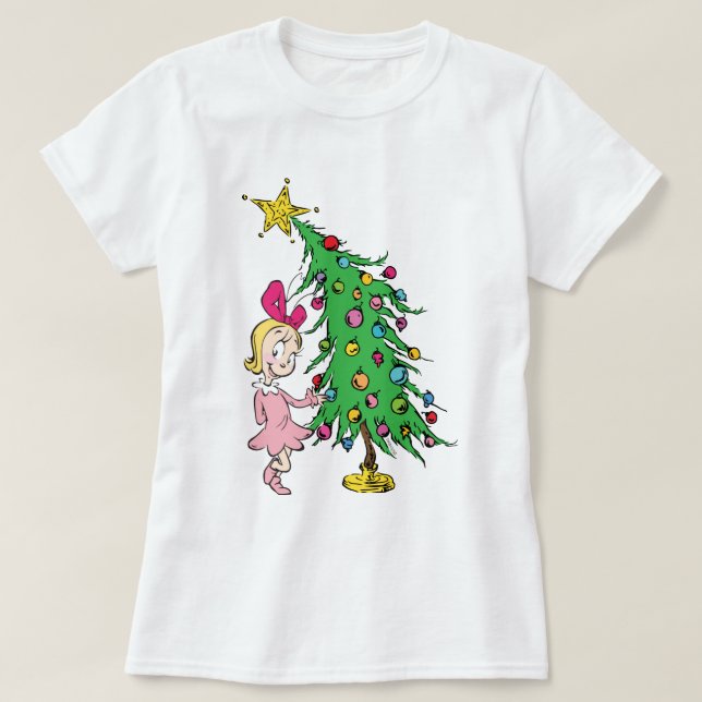 Camiseta Gralha | Eu fui Cindy-Lou que é bom (Frente do Design)