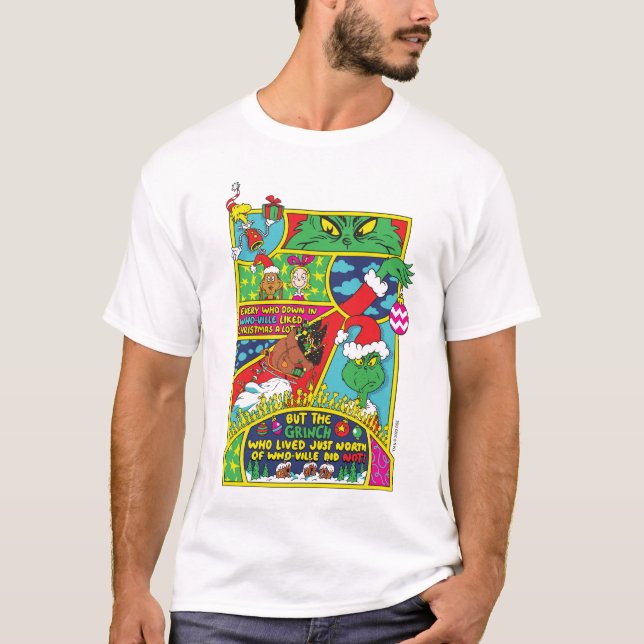 Camiseta Gralha | Gráfico de banda desenhada (Frente)