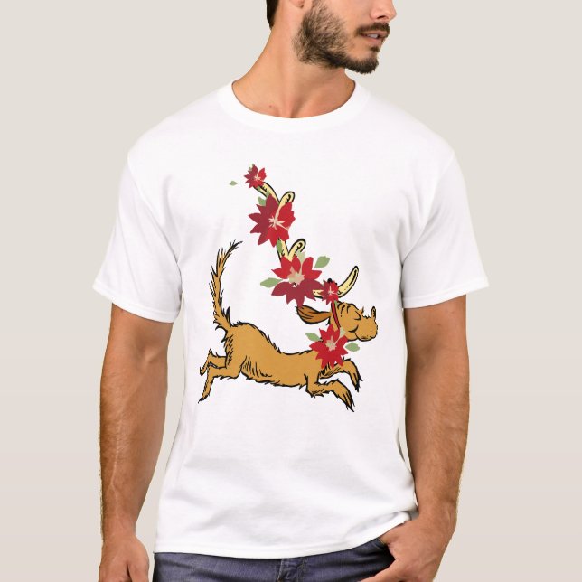 Camiseta Gralha | Max Christmas Pointsettia (Frente)
