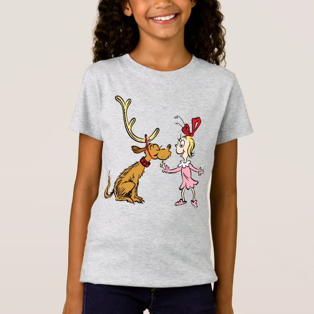 Camiseta Gralha | Max & Cindy Lou Quem (Frente)
