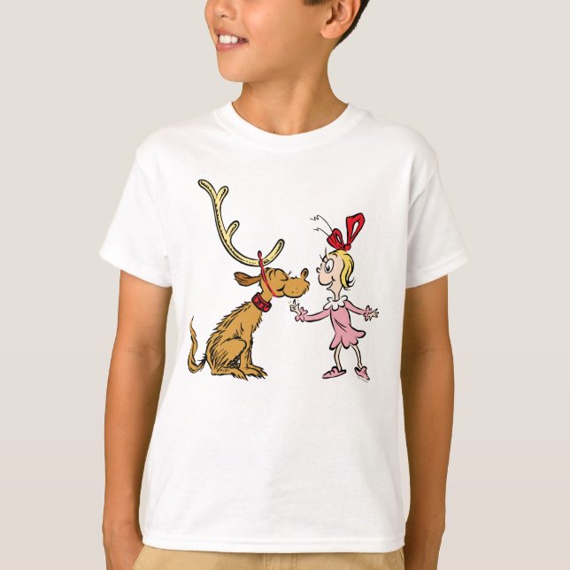 Camiseta Gralha | Max & Cindy Lou Quem (Frente)