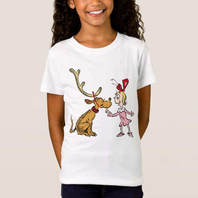 Camiseta Gralha | Max & Cindy Lou Quem (Frente)