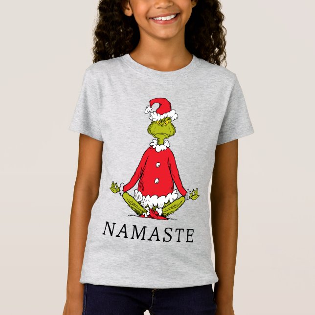 Camiseta Gralha | Namaste Santa Claus (Frente)