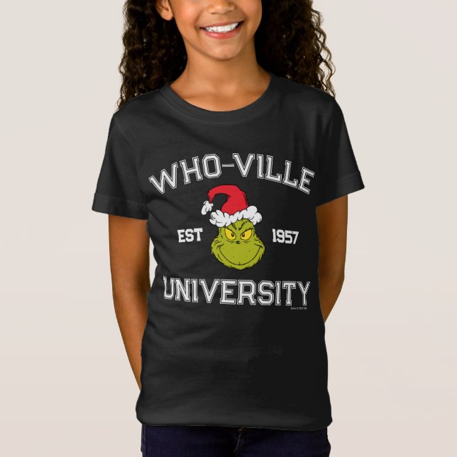 Camiseta Gralha | Universidade de Who-ville no Leste de 195 (Frente)