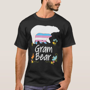 Camiseta Gram Lgbt Urso Transgênero Rainbow Lgbt Gay Lesbia