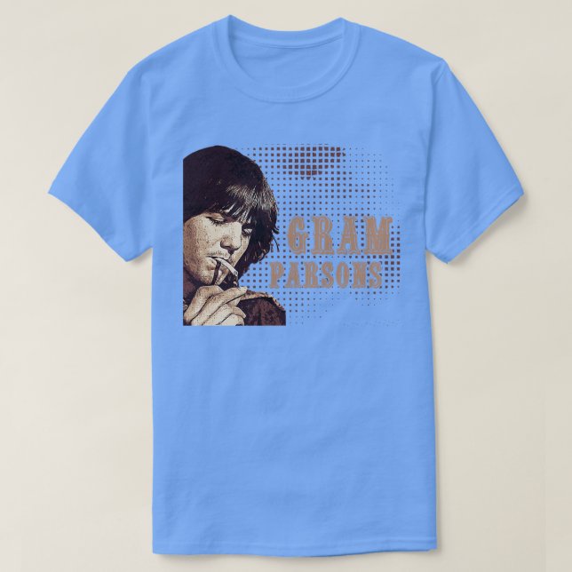 Camiseta Gram Parsons (Frente do Design)