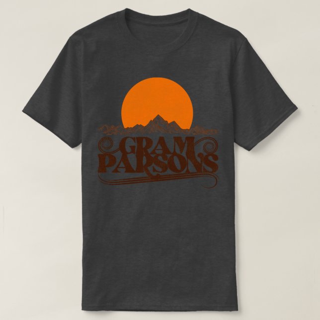 Camiseta Gram Parsons Ascensão Sun (Frente do Design)