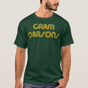 Camiseta Gram Parsons Outlaw Country Cosmic Type Tribute