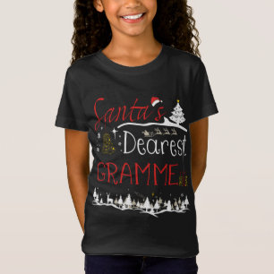 Camiseta Gram Xmas Família Engraçada Feliz Natal