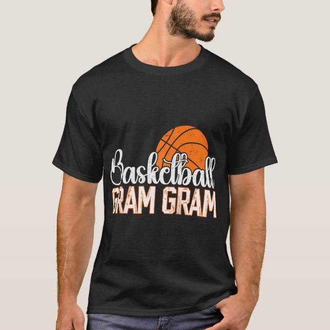 Camiseta Grama De Bola De Basquete Gram G (Frente)