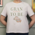 Camiseta GRAMA DE Guarda-chuvas Floral PARA SER TEXTO PARA<br><div class="desc">***este design é parte de uma coleção de chás de fraldas*** Atraia seus convidados de chá de fraldas desde o início com minha coleção de Chás de fraldas Neutrais Unisex! Meus modelos personalizáveis trazem um toque de elegância e elegância para qualquer festa de chá de fraldas. A design neutra em...</div>