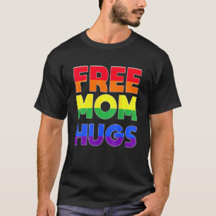 Camiseta Grama de Lgbt Hugs da Mãe Livre