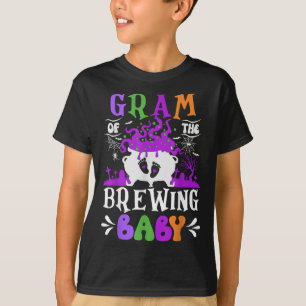 Camiseta Grama Do Bebê Cervejeiro Vovó Para Ser No Hallowee
