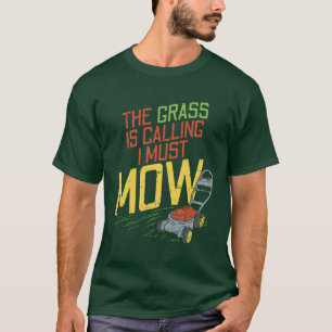 Camiseta Gramado - A grama está chamando