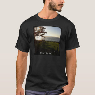 Camiseta Gramado dianteiro em Esalen, Sur grande