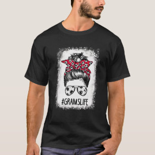 Camiseta Gramas Sangrados Tia Soccer da Vida Messy Bun Hair