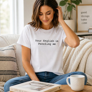 Camiseta Gramática Engraçada