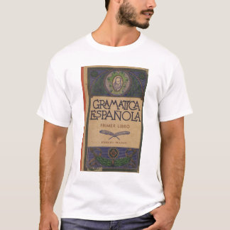 Camiseta Gramatica México impresso Espanola 1949