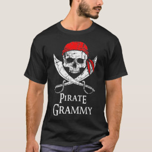 Camiseta Gramática Pirata - Caveira E Sinalizador Crossbon