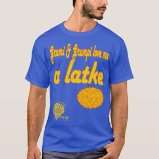 Camiseta Grami & Grumpi Me Amam uma Latke