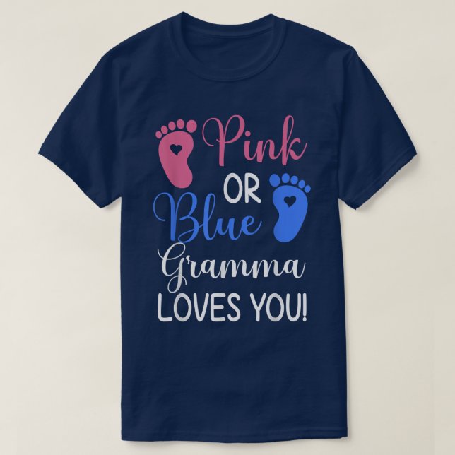 Camiseta Gramma Rosa ou Azul Te Ama Uma Revolução De Gênero (Frente do Design)