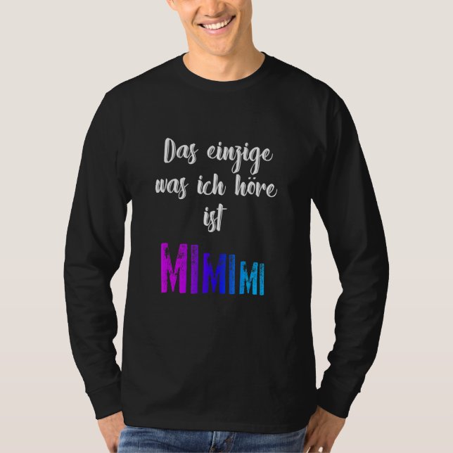 Camiseta Grammar Meckern O Único Mimi (Frente)
