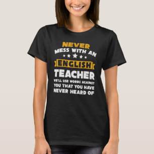 Camiseta Grammatical Polícia Inglês Professor Correto Gramm