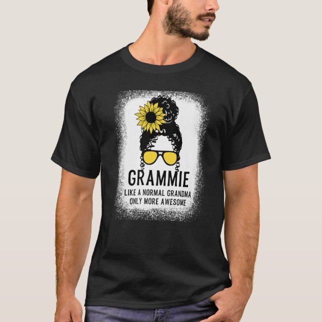 Camiseta Grammie Como Uma Avó Normal Só Mais Incrível (Frente)