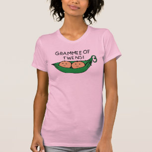 Camiseta Grammie do vagem dos gêmeos