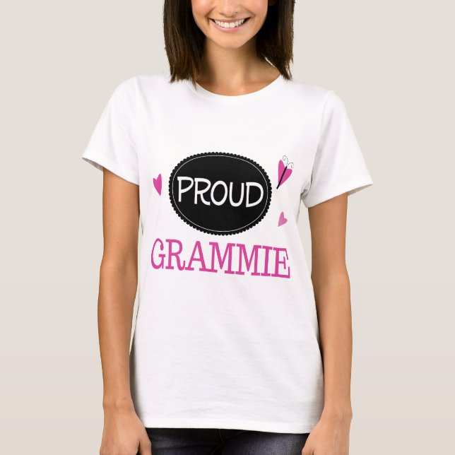 Camiseta Grammie orgulhoso (Frente)