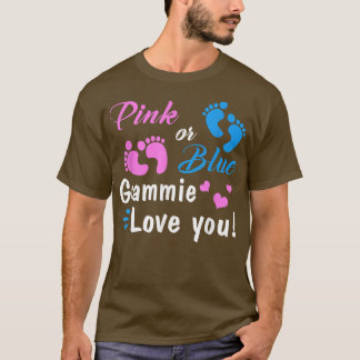 Camiseta Grammie Rosa Ou Azul Te Ama De Sexo Festa De Revel