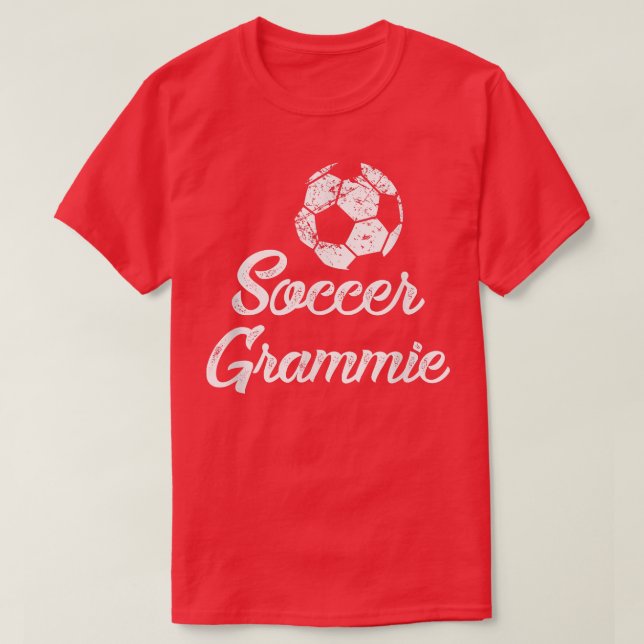Camiseta Grammie Soccer, Fã do Jogador Engraçado, Presente (Frente do Design)