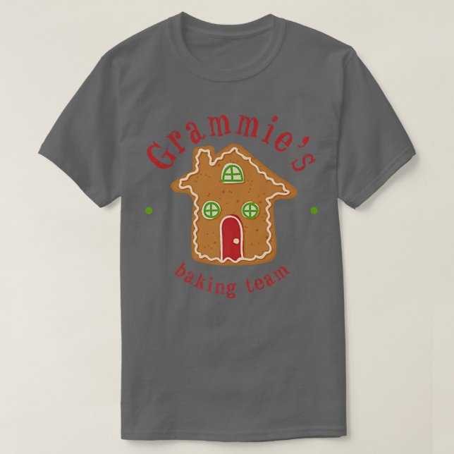 Camiseta Grammie's Baking Team Gingercake House (Frente do Design)